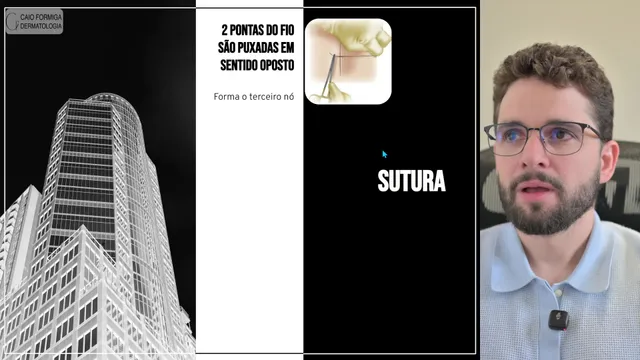 Sutura simples, retirada de pontos e curativo
